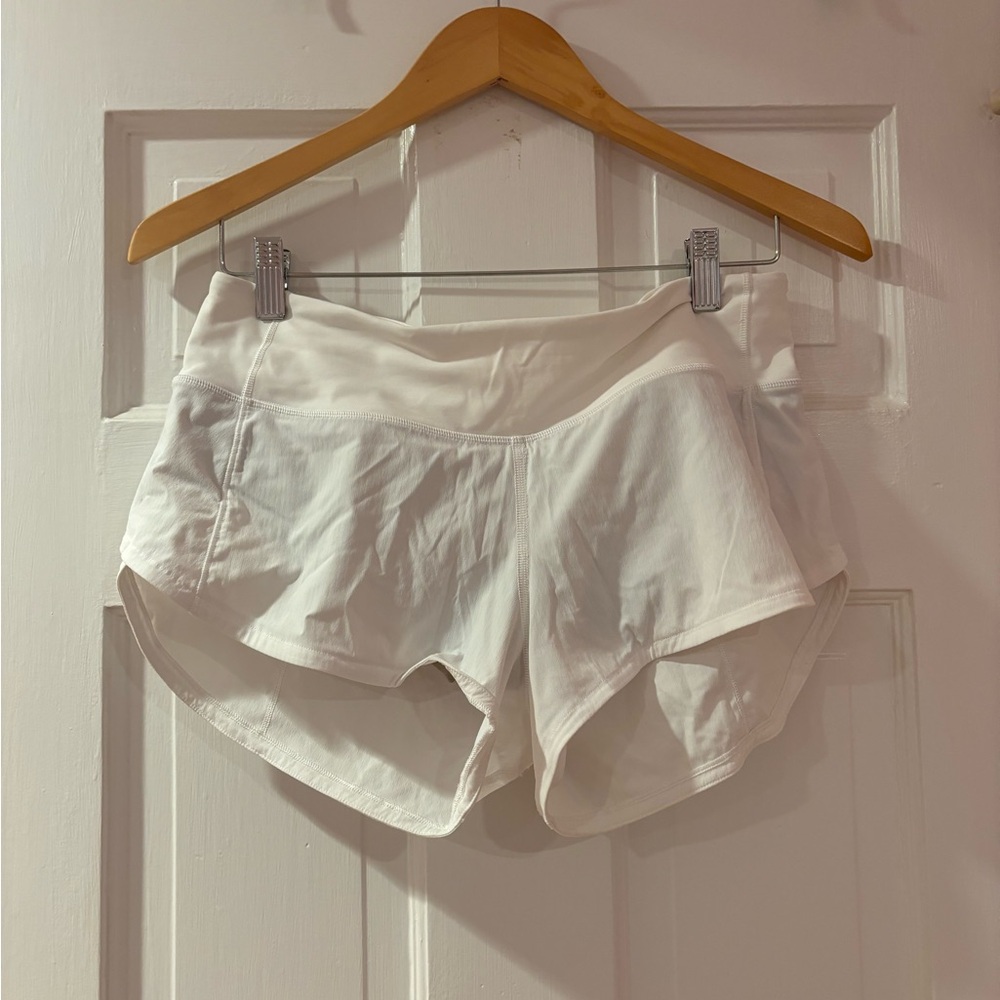 Lululemon shorts, white
